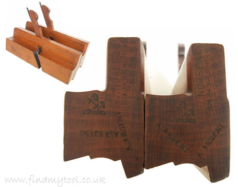 wooden ovolo moulding plane