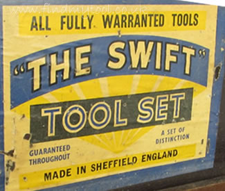 swift wooden toolbox