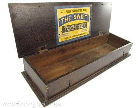 swift wooden toolbox