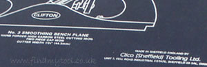 clifton smoothing plane