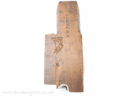 old wooden slipped bead moulding plane