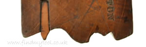 wooden quirk ogee and astragal moulding plane