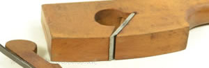 wooden tailed rebate plane