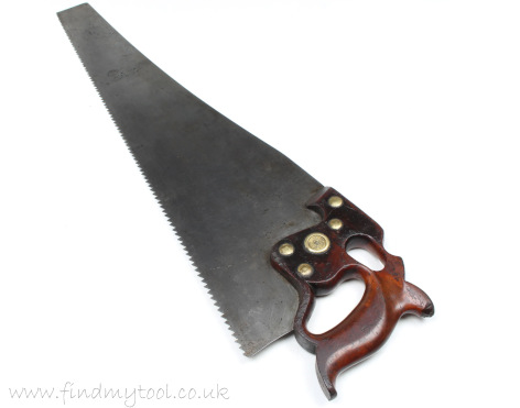 disston thumb-hole saw d8