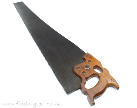 disston thumb-hole saw d8